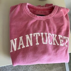 Pink Nantucket Crewneck